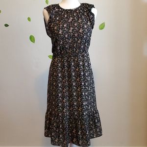 J. Crew Mercantile Cap-Sleeve Midi Dress in SP